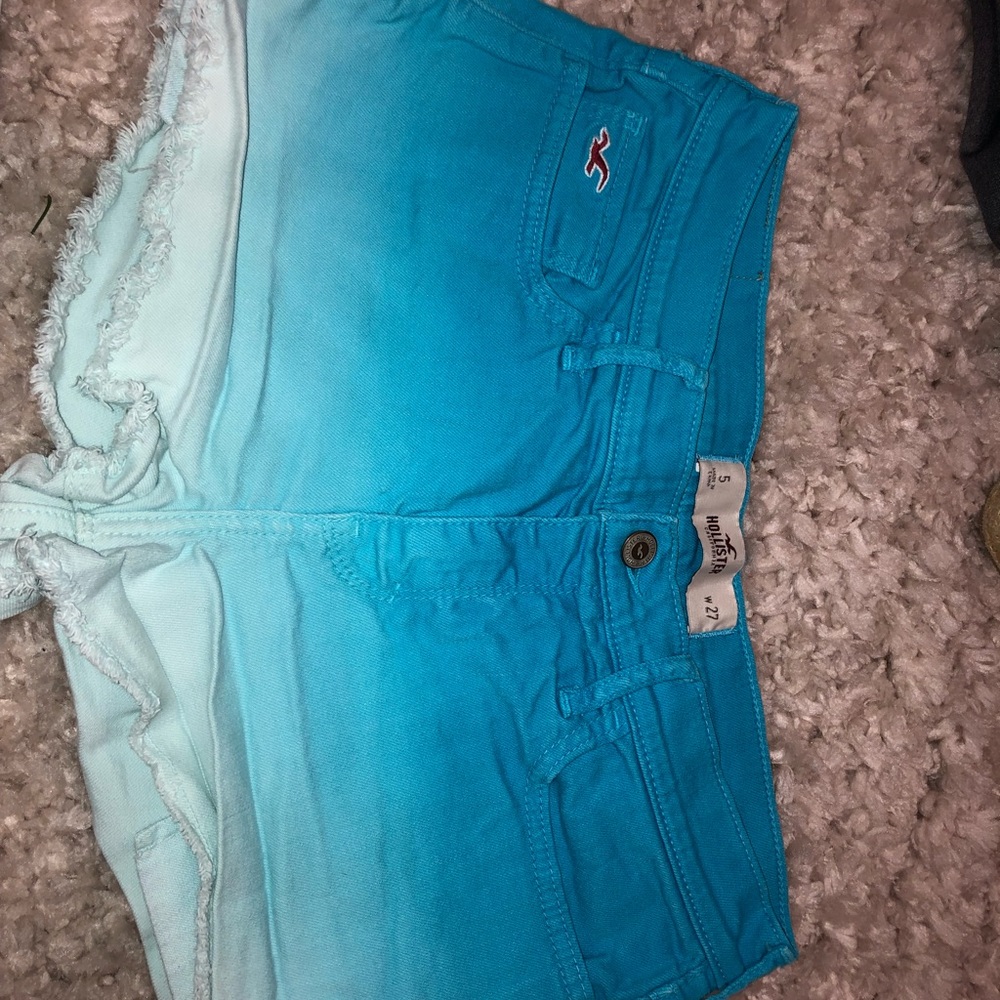 American Eagle Ombré Jean Shorts